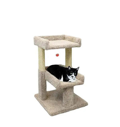 Cat Tree Condos 2 Level - Cat Play Perch 32" H